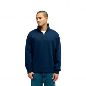 Блуза Quiksilver Salt Water Quarter half zip sweatshirt - Blue (Dark Navy) блуза,мъжки,пуловери,quiksilver,salt,water,quarter,half,zip,sweatshirt,blue,(dark,navy)