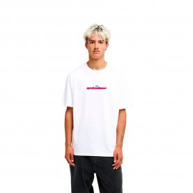 Тениска Quiksilver Slacker short sleeve T-shirt - White (White) тениска,мъжки,тениски,дамски,тениски,quiksilver,slacker,short,sleeve,t,shirt,white,(white)