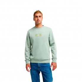Блуза Quiksilver True Crew sweatshirt - Green (Iceberg Green) блуза,мъжки,пуловери,quiksilver,true,crew,sweatshirt,green,(iceberg,green)