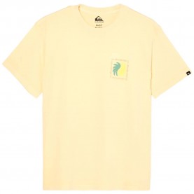 Тениска Quiksilver Vibes short sleeve T-shirt - Yellow (Straw) тениска,мъжки,тениски,дамски,тениски,quiksilver,vibes,short,sleeve,t,shirt,yellow,(straw)