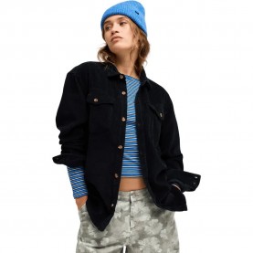Риза с дълъг ръкав Roxy Let It Go long sleeve shirt - Black (Anthracite) риза,с,дълъг,ръкав,дамски,ризи,мъжки,ризи,roxy,let,it,go,long,sleeve,shirt,black,(anthracite)