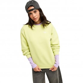 Блуза Roxy Surfstoked CR V sweatshirt - Yellow (Celery Green) блуза,дамски,блузи,roxy,surfstoked,cr,v,sweatshirt,yellow,(celery,green)