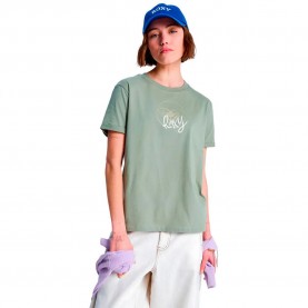 Тениска Roxy VL Ocean Regular Co short sleeve T-shirt - Green (Oil Green) тениска,мъжки,тениски,дамски,тениски,roxy,vl,ocean,regular,co,short,sleeve,t,shirt,green,(oil,green)