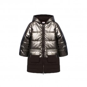 Анорак Boboli Technical parka refurbished - Brown / Golden (Brown) анорак,мъжки,якета,boboli,technical,parka,refurbished,brown,golden,(brown)