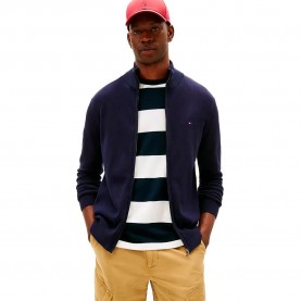 Жилетка Tommy hilfiger Essential cardigan refurbished - Blue (Desert Sky) жилетка,мъжки,пуловери,дамски,пуловери,tommy,hilfiger,essential,cardigan,refurbished,blue,(desert,sky)