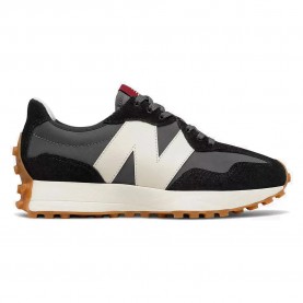Маратонки New balance 327 trainers refurbished - Black (Black / Grey) маратонки,мъжки,маратонки,дамски,маратонки,new,balance,327,trainers,refurbished,black,(black,grey)