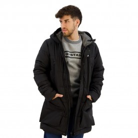 Анорак G-Star Whistler parka refurbished - Black (Dark Black) анорак,мъжки,якета,g,star,whistler,parka,refurbished,black,(dark,black)