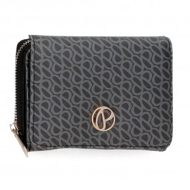 Pepe jeans 450035857 Megan woman wallet refurbished - Black (Black) портфейли,и,портмонета,pepe,jeans,450035857,megan,woman,wallet,refurbished,black,(black)