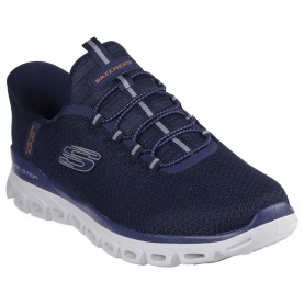 Маратонки Skechers Glide Step slip-on trainers refurbished - Blue (Navy Mesh / Pu) маратонки,мъжки,маратонки,дамски,маратонки,skechers,glide,step,slip,on,trainers,refurbished,blue,(navy,mesh,pu)