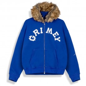 Блуза Grimey The Infamous full zip sweatshirt - Blue (R Blue) блуза,мъжки,пуловери,дамски,пуловери,grimey,the,infamous,full,zip,sweatshirt,blue,(r,blue)