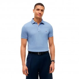 дамски,блузи,с,яка,мъжки,блузи,с,яка,tommy,hilfiger,1985,slim,fit,short,sleeve,polo,blue,(brisk,blue)