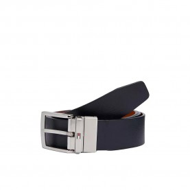 Колан Tommy hilfiger Adan Rev 3.5 Pebble belt - Blue (Winter Cognac) колан,колани,tommy,hilfiger,adan,rev,3.5,pebble,belt,blue,(winter,cognac)