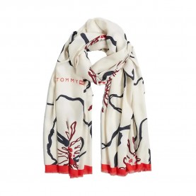 ръкавици,шапки,и,шалове,tommy,hilfiger,aw0aw18660,handkerchief,beige,(poppy,print)