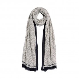 Tommy hilfiger AW0AW18687 handkerchief - Grey (Space Blue) ръкавици,шапки,и,шалове,tommy,hilfiger,aw0aw18687,handkerchief,grey,(space,blue)
