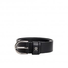 Колан Tommy hilfiger AW0AW18688 belt - Black (Black) колан,колани,tommy,hilfiger,aw0aw18688,belt,black,(black)