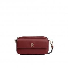 Чанта Tommy hilfiger AW0AW18721 bag - Red (Velvet Maroon) чанта,всички,чанти,tommy,hilfiger,aw0aw18721,bag,red,(velvet,maroon)