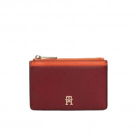 Tommy hilfiger AW0AW18757 woman wallet - Red (Velvet Maroon) портфейли,и,портмонета,tommy,hilfiger,aw0aw18757,woman,wallet,red,(velvet,maroon)