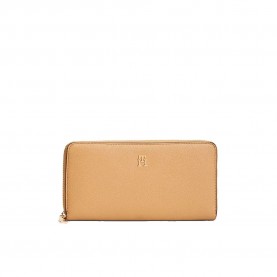 Tommy hilfiger AW0AW18760 woman wallet - Brown (Classic Khaki) портфейли,и,портмонета,tommy,hilfiger,aw0aw18760,woman,wallet,brown,(classic,khaki)