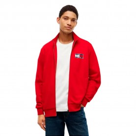 Блуза Tommy hilfiger Brand Love Small Flag full zip sweater - Red (Medium Red) блуза,мъжки,пуловери,дамски,пуловери,tommy,hilfiger,brand,love,small,flag,full,zip,sweater,red,(medium,red)