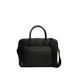Tommy hilfiger Central Slim laptop briefcase - Black (Black) всички,чанти,tommy,hilfiger,central,slim,laptop,briefcase,black,(black)
