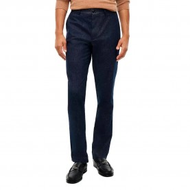 Панталони тип чино Tommy hilfiger Denton Brushed Marl chino pants - Blue (Desert Sky) панталони,тип,чино,мъжки,панталони,дамски,панталони,tommy,hilfiger,denton,brushed,marl,chino,pants,blue,(desert,sky)