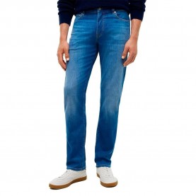 Дънки Tommy hilfiger Denton MW0MW43166 Slim Straight Fit jeans - Blue (Jett Indigo) дънки,мъжки,панталони,дамски,панталони,tommy,hilfiger,denton,mw0mw43166,slim,straight,fit,jeans,blue,(jett,indigo)