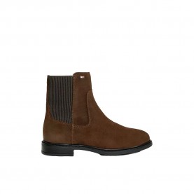 Tommy hilfiger FW0FW09575 booties - Brown (Fondant Brown) дамски,боти,мъжки,боти,tommy,hilfiger,fw0fw09575,booties,brown,(fondant,brown)