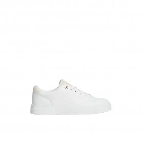 Маратонки Tommy hilfiger FW0FW09606 trainers - White (Natural / Black) маратонки,мъжки,маратонки,дамски,маратонки,tommy,hilfiger,fw0fw09606,trainers,white,(natural,black)