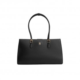 Чанта Tommy hilfiger Grace Satchel bag - Black (Black) чанта,всички,чанти,tommy,hilfiger,grace,satchel,bag,black,(black)