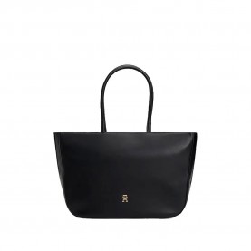 Чанта за през рамо Tommy hilfiger Logotape shoulder bag - Black (Black) чанта,за,през,рамо,всички,чанти,tommy,hilfiger,logotape,shoulder,bag,black,(black)