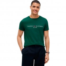 Тениска Tommy hilfiger MW0MW11797 short sleeve T-shirt - Green (Ornamental Green) тениска,мъжки,тениски,дамски,тениски,tommy,hilfiger,mw0mw11797,short,sleeve,t,shirt,green,(ornamental,green)