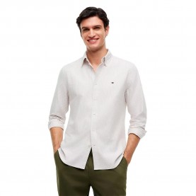 Риза с дълъг ръкав Tommy hilfiger MW0MW36238 long sleeve shirt - White (Breton Stripe Ivory Petal / Desert Sky) риза,с,дълъг,ръкав,дамски,ризи,мъжки,ризи,tommy,hilfiger,mw0mw36238,long,sleeve,shirt,white,(breton,stripe,ivory,petal,desert,sky)