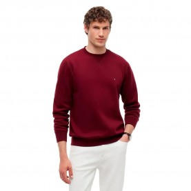 Блуза Tommy hilfiger MW0MW40000 sweatshirt - Red (Foulard Burgundy) блуза,мъжки,пуловери,tommy,hilfiger,mw0mw40000,sweatshirt,red,(foulard,burgundy)