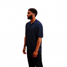 Tommy hilfiger MW0MW43246 short sleeve polo - Blue (Carbon Navy) дамски,блузи,с,яка,мъжки,блузи,с,яка,tommy,hilfiger,mw0mw43246,short,sleeve,polo,blue,(carbon,navy)