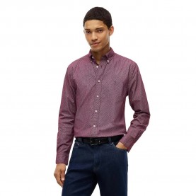 Риза с дълъг ръкав Tommy hilfiger MW0MW44580 long sleeve shirt - Red / Purple (Medium Red / White) риза,с,дълъг,ръкав,дамски,ризи,мъжки,ризи,tommy,hilfiger,mw0mw44580,long,sleeve,shirt,red,purple,(medium,red,white)