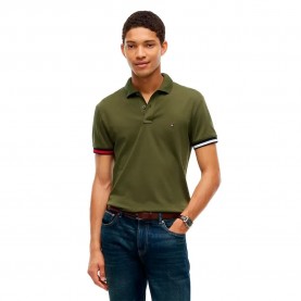 дамски,блузи,с,яка,мъжки,блузи,с,яка,tommy,hilfiger,mw0mw44657,slim,fit,short,sleeve,polo,green,(huntsman,green,ivory,petal)