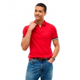 дамски,блузи,с,яка,мъжки,блузи,с,яка,tommy,hilfiger,mw0mw44657,slim,fit,short,sleeve,polo,red,(medium,red)