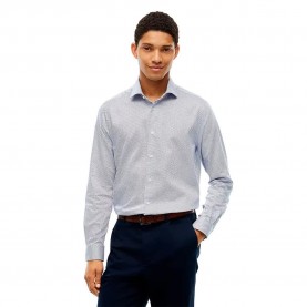 Риза с дълъг ръкав Tommy hilfiger MW0MW44722 long sleeve shirt - White (Desert Sky / White) риза,с,дълъг,ръкав,дамски,ризи,мъжки,ризи,tommy,hilfiger,mw0mw44722,long,sleeve,shirt,white,(desert,sky,white)