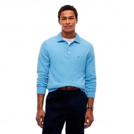 дамски,блузи,с,яка,мъжки,блузи,с,яка,tommy,hilfiger,mw0mw44785,long,sleeve,polo,blue,(sky,blue,heather)