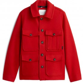 Яке Tommy hilfiger MW0MW44798 jacket - Red (Medium Red) яке,мъжки,якета,дамски,якета,и,палта,tommy,hilfiger,mw0mw44798,jacket,red,(medium,red)