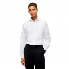 Риза с дълъг ръкав Tommy hilfiger MW0MW44853 long sleeve shirt - White (White) риза,с,дълъг,ръкав,дамски,ризи,мъжки,ризи,tommy,hilfiger,mw0mw44853,long,sleeve,shirt,white,(white)