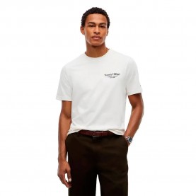 тениска,мъжки,тениски,дамски,тениски,tommy,hilfiger,mw0mw44887,short,sleeve,t,shirt,white,(ivory,petal)