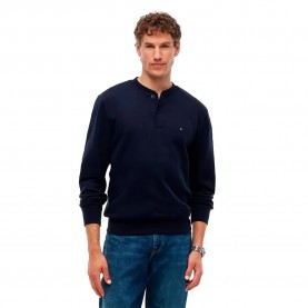 Блуза Tommy hilfiger MW0MW44933 sweatshirt - Blue (Desert Sky) блуза,мъжки,пуловери,tommy,hilfiger,mw0mw44933,sweatshirt,blue,(desert,sky)
