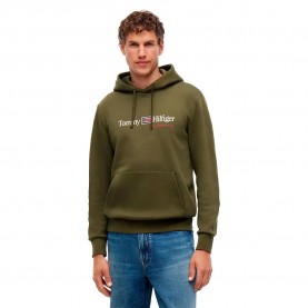 суичър,мъжки,пуловери,tommy,hilfiger,mw0mw44935,hoodie,green,(huntsman,green,ivory,petal)