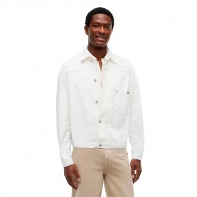 Яке Tommy hilfiger MW0MW45096 jacket - White (White) яке,мъжки,якета,дамски,якета,и,палта,tommy,hilfiger,mw0mw45096,jacket,white,(white)