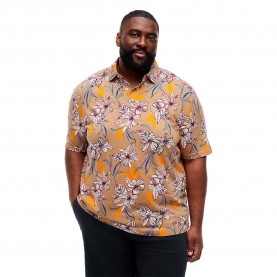 Tommy hilfiger MW0MW45129 Plus Size short sleeve polo - Beige / Brown (Batique Khaki) дамски,блузи,с,яка,мъжки,блузи,с,яка,tommy,hilfiger,mw0mw45129,plus,size,short,sleeve,polo,beige,brown,(batique,khaki)