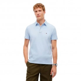 Tommy hilfiger MW0MW45654 short sleeve polo - Blue (Breezy Blue) дамски,блузи,с,яка,мъжки,блузи,с,яка,tommy,hilfiger,mw0mw45654,short,sleeve,polo,blue,(breezy,blue)