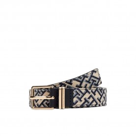 колан,колани,tommy,hilfiger,square,2.5,jacquard,belt,beige,(space,blue)