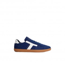 Маратонки Tommy hilfiger Tribeca Suede trainers - Blue (Preppy Navy) маратонки,мъжки,маратонки,дамски,маратонки,tommy,hilfiger,tribeca,suede,trainers,blue,(preppy,navy)