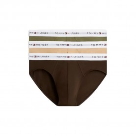 Tommy hilfiger UM0UM03875 slips 3 units - Multicolor (Utility Olive / Dark Coffee / Desert) мъжко,бельо,tommy,hilfiger,um0um03875,slips,3,units,multicolor,(utility,olive,dark,coffee,desert)